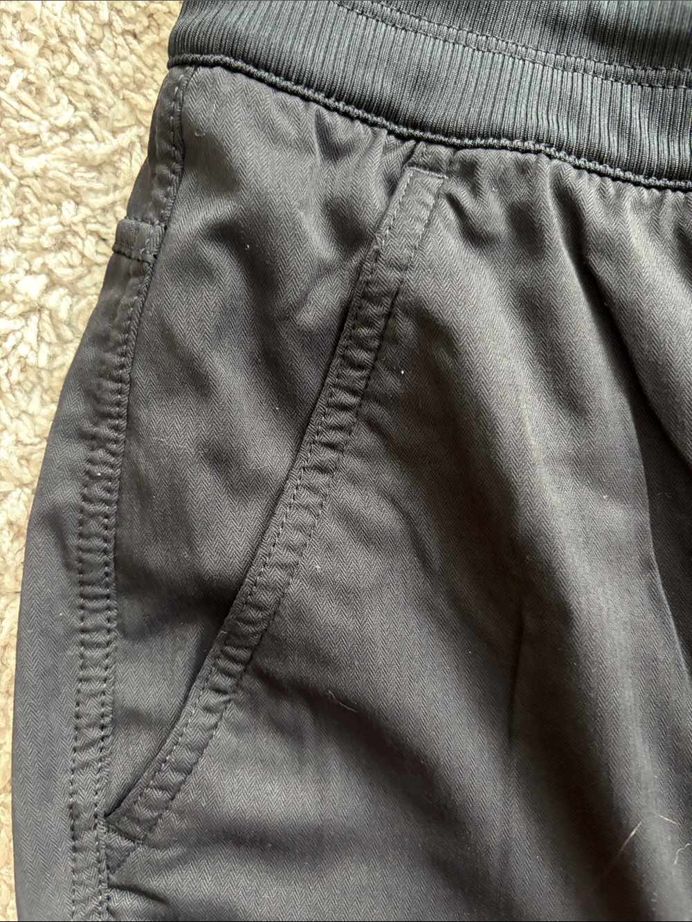 Women’s Black Performance Drawstring Pants - Picture 7 of 7